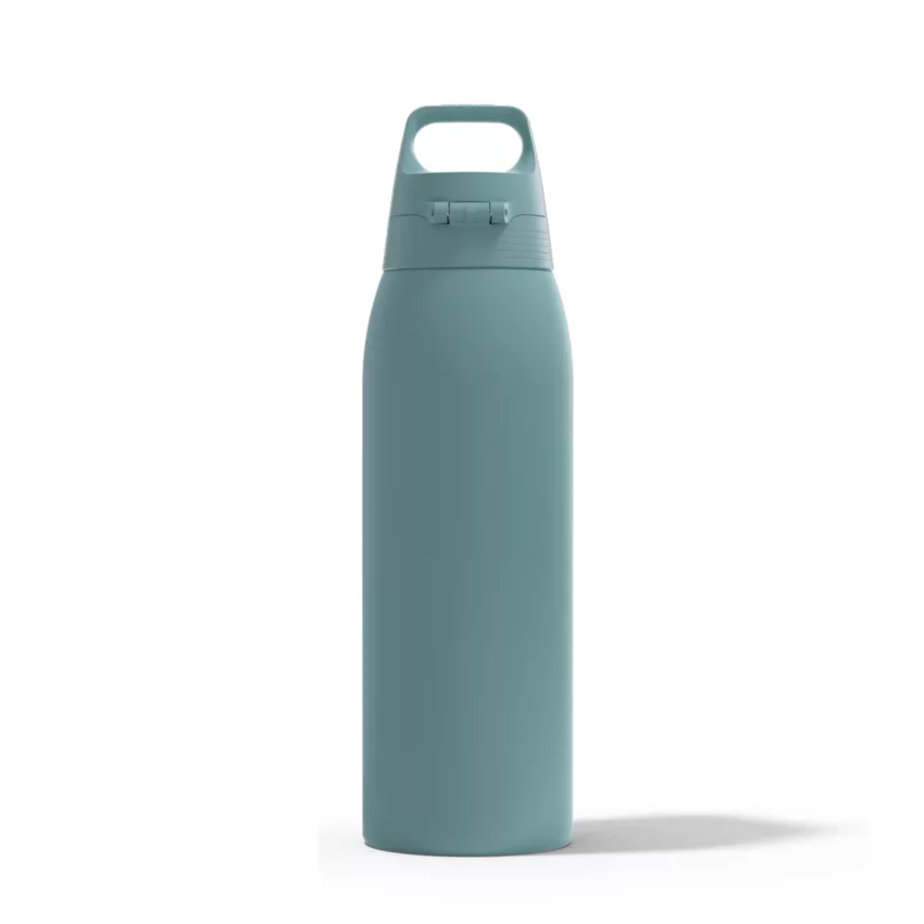 Thermosflasche Shield Therm One Morning Blue 1 Liter, Rückseite