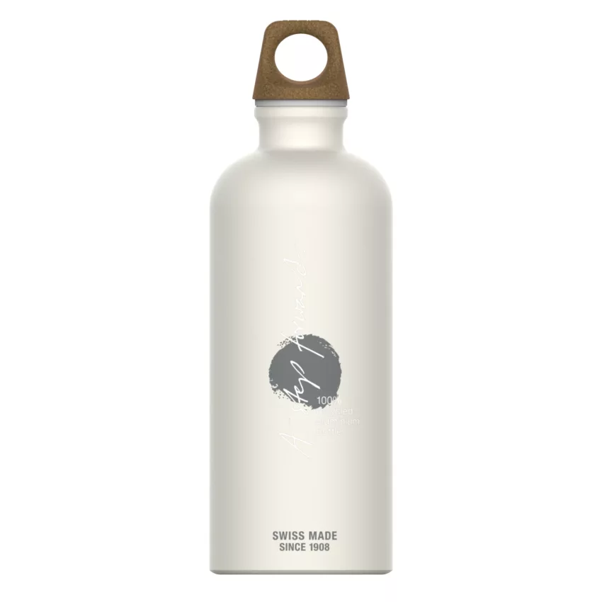 Traveller MyPlanet Forward Wasserflasche weiß Rückseite