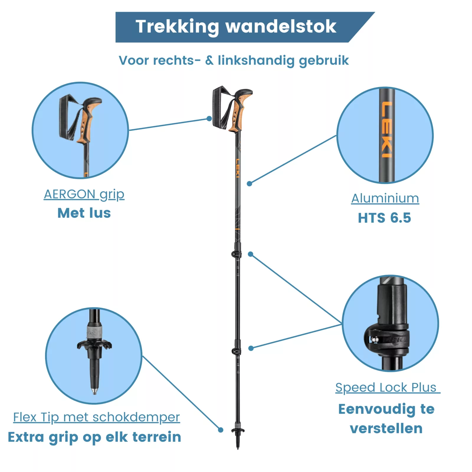 Wanderstöcke für die Berge usp