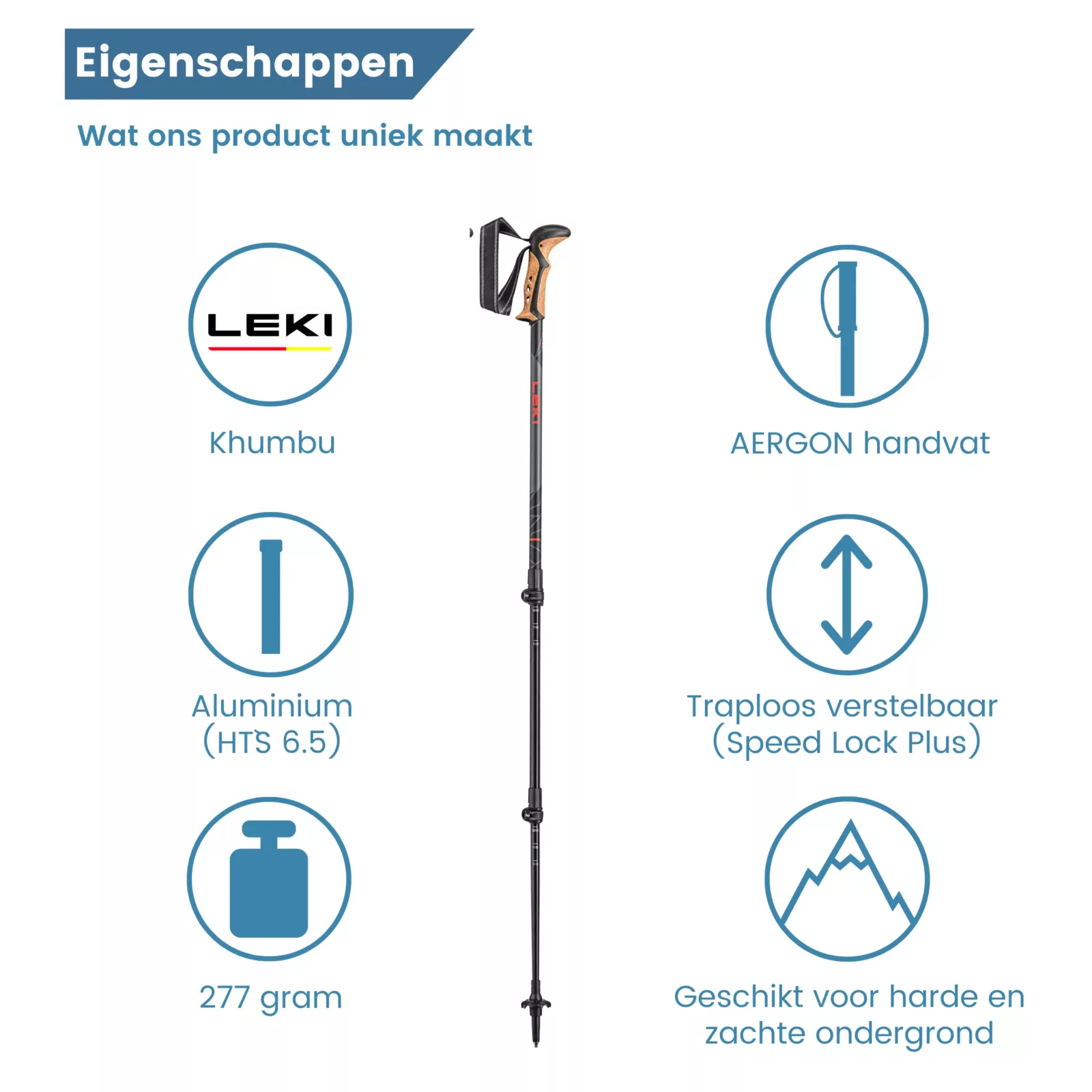 Eigenschaften der Khumbu-Trekkingstöcke