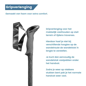 Griffverlängerung Makalu antishock klappbarer Carbon-Griff
