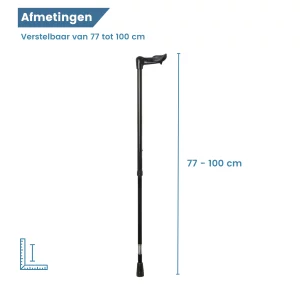 Länge des Wanderstocks, ergonomisch