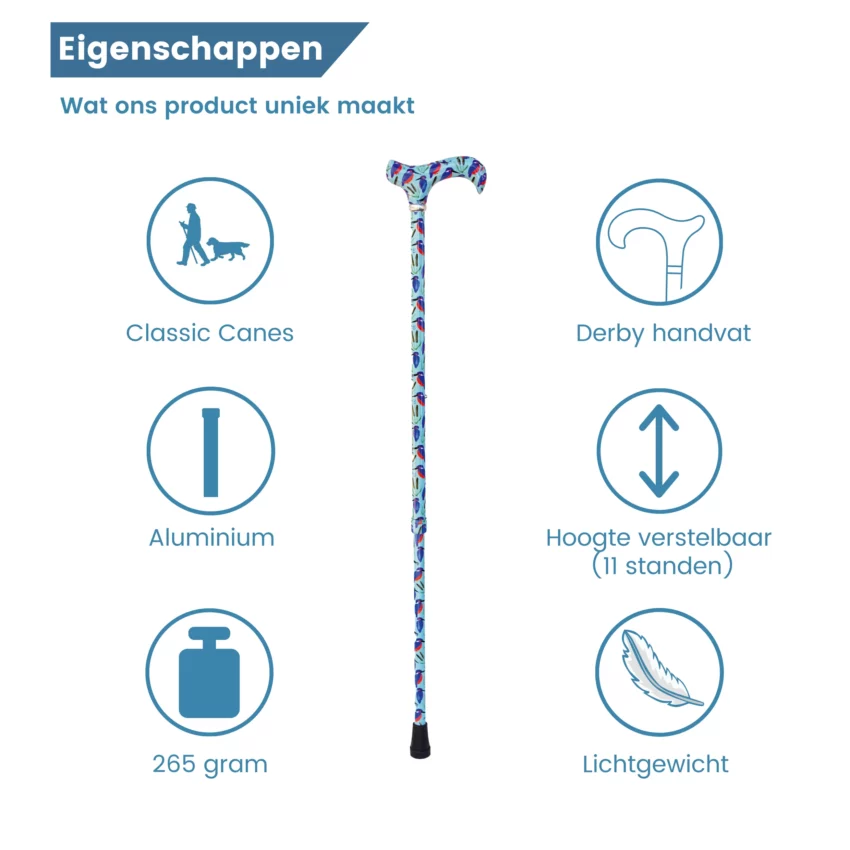 Eigenschaften des Wanderstocks