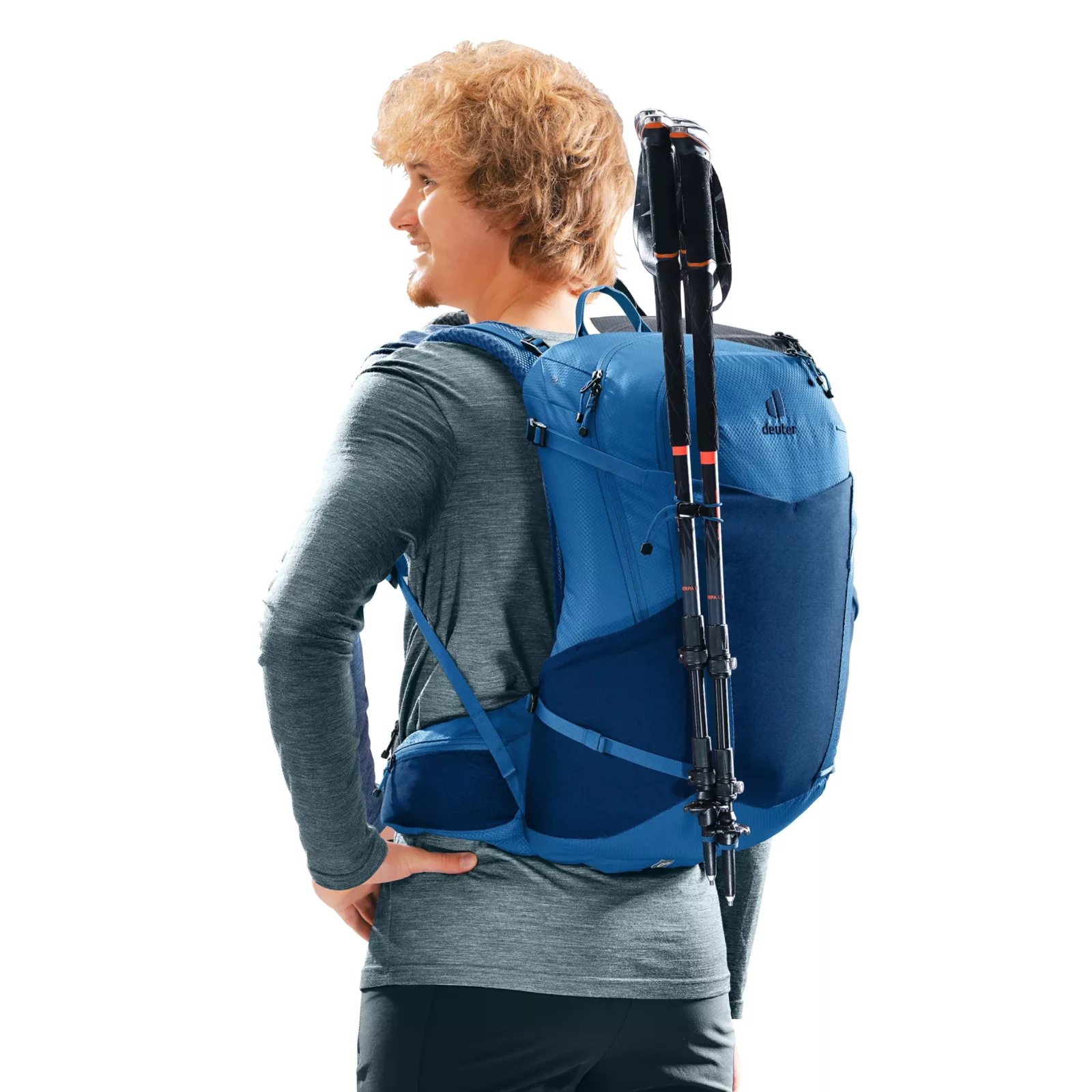 deuter Wanderrucksack Futura 27 – Herren – Blau