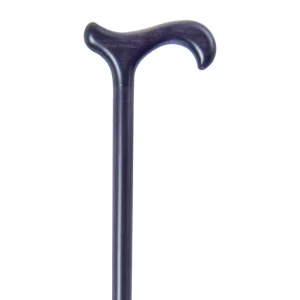 Gehstock aus Buchenholz, marineblau