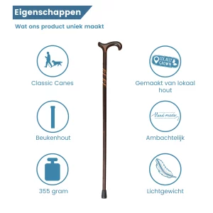 Eigenschaften der Wanderstöcke