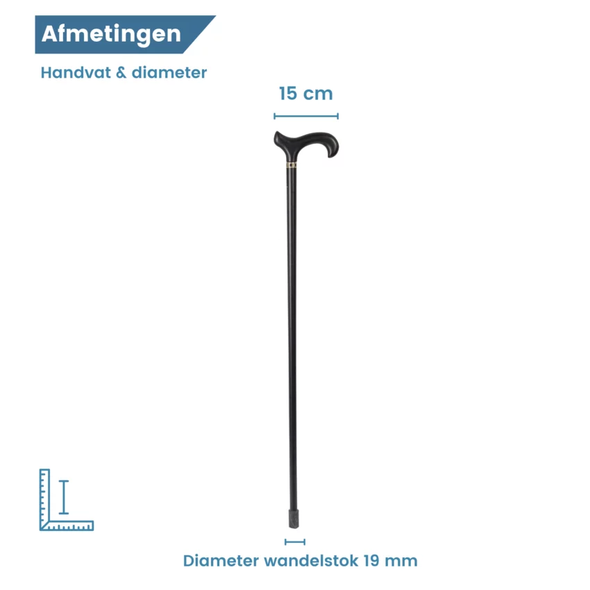 Durchmesser des Wanderstocks