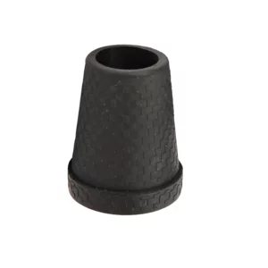 Stock-Gummipuffer mit Stahleinsatz, schwarz, 18 mm