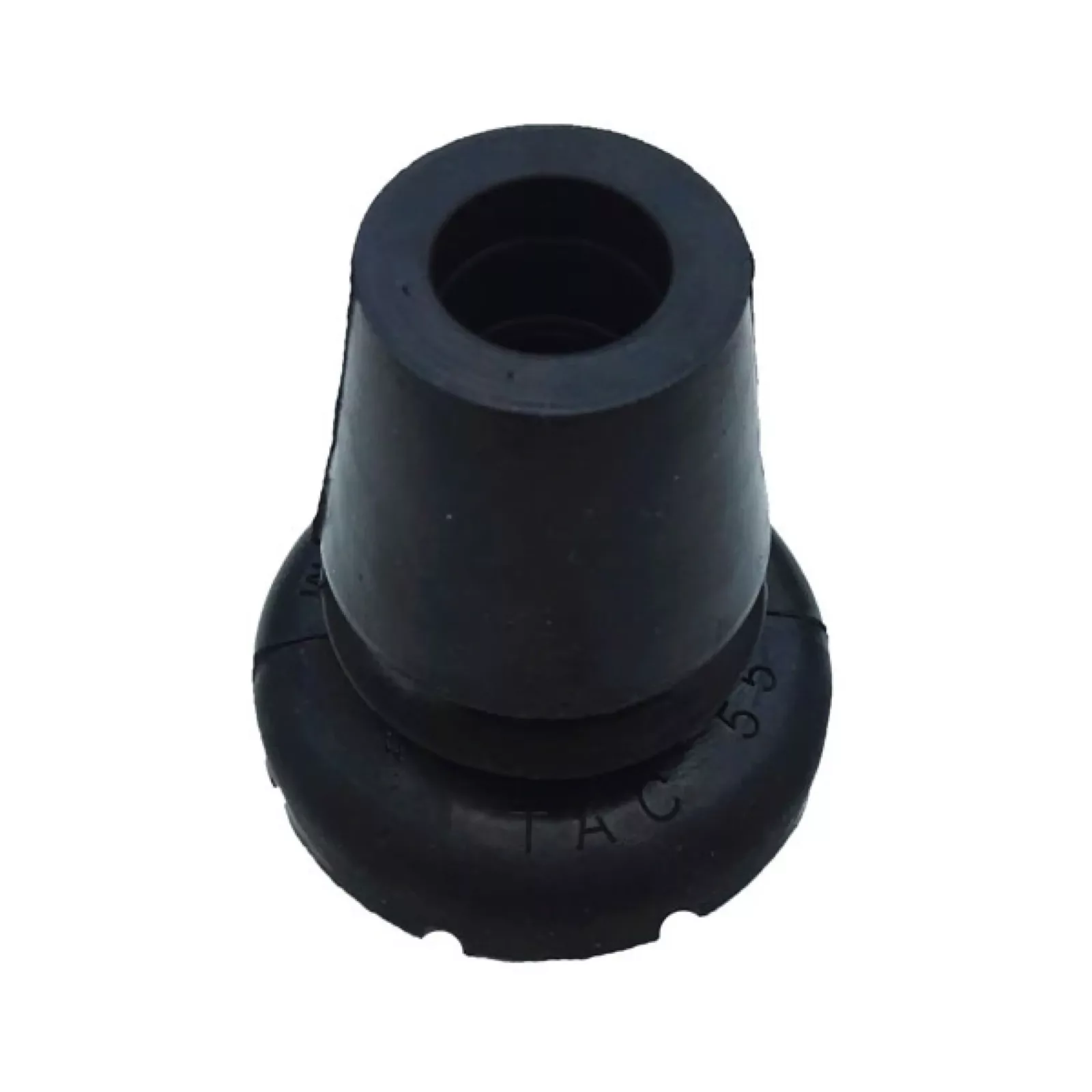 Stock-Gummipuffer 16 mm, Gummi, schwarz