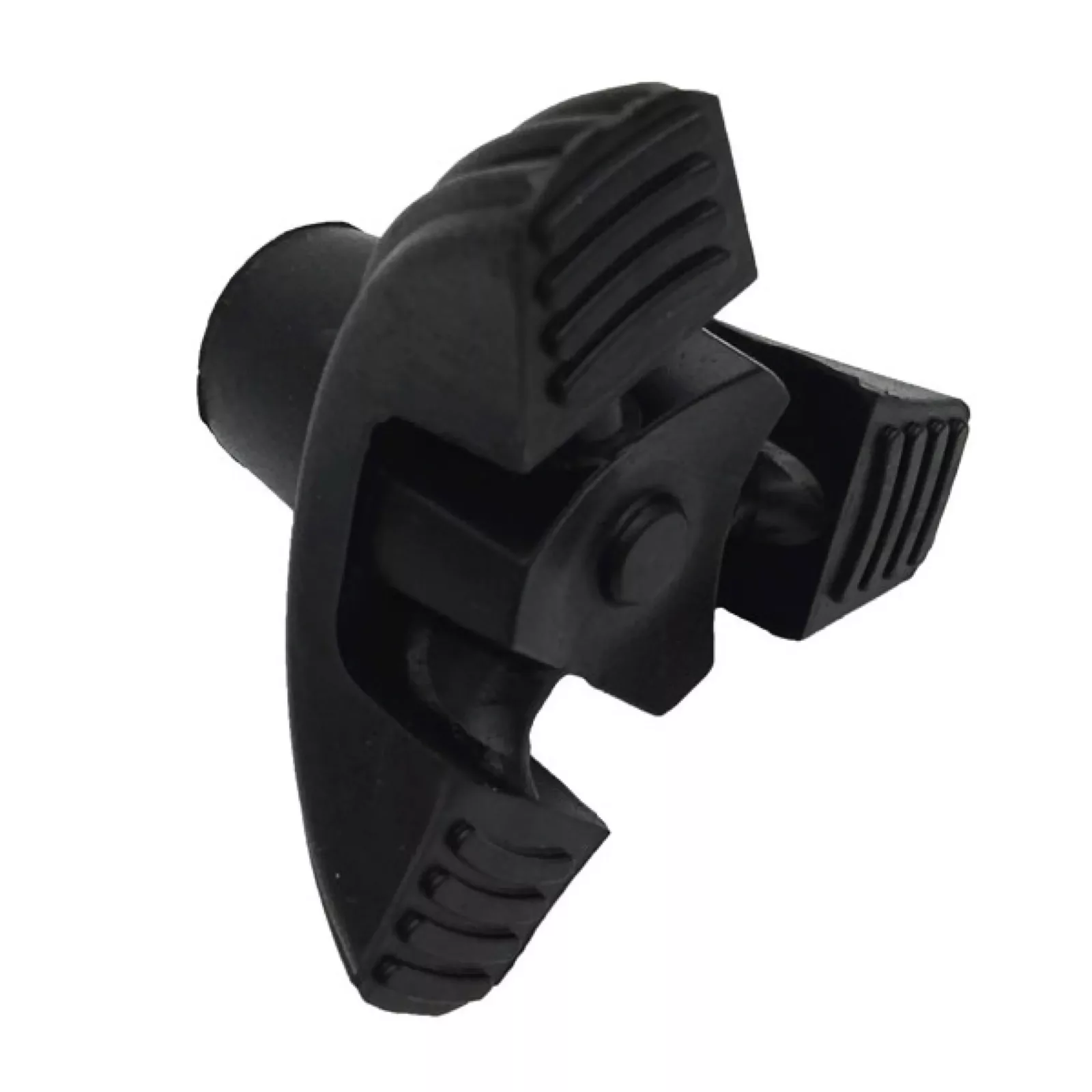 Stock-Gummipuffer schwarz 19 mm Unterseite