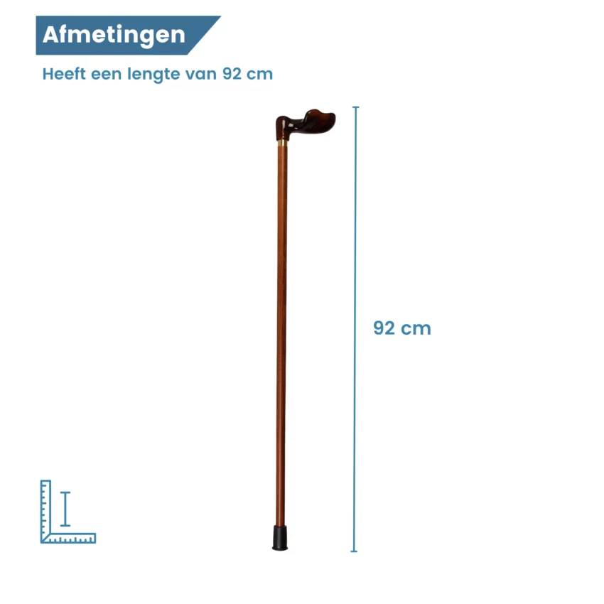Länge des Wanderstocks: 92 cm