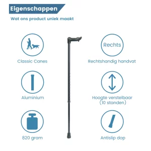 Eigenschaften des Wanderstocks