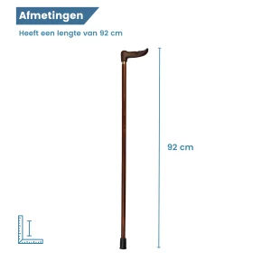 Länge des Wanderstocks