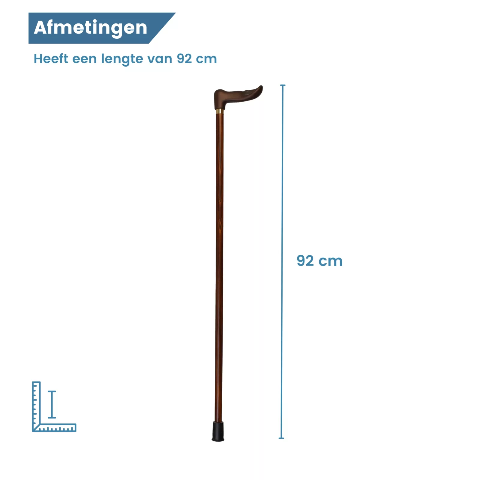 Länge des Wanderstocks
