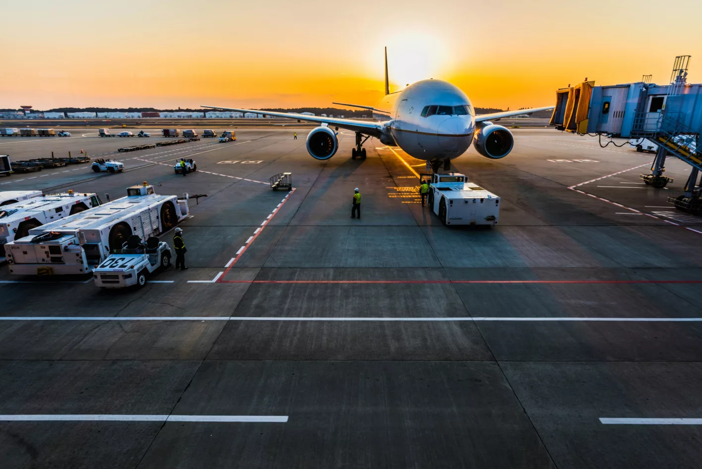 Wanderstock im Handgepäck im Flugzeug