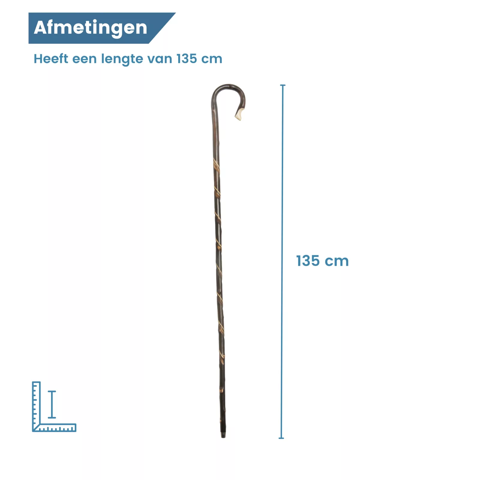 Hirtenstab, Länge 135 cm