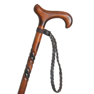 Stock-Handschlaufe aus Leder