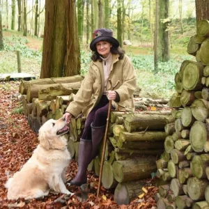 Wanderstock mit Griff