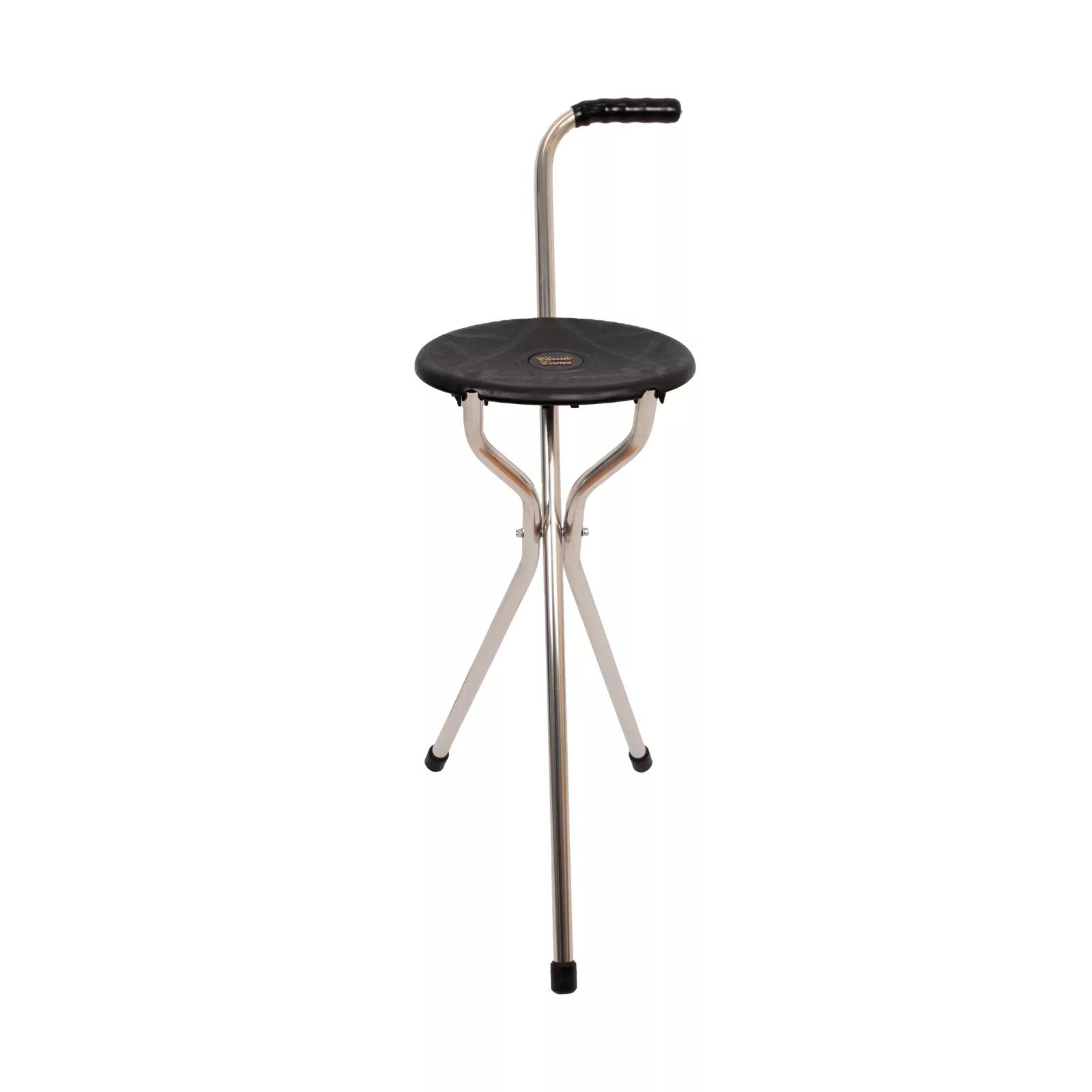 Dreibein Stock mit Sitz