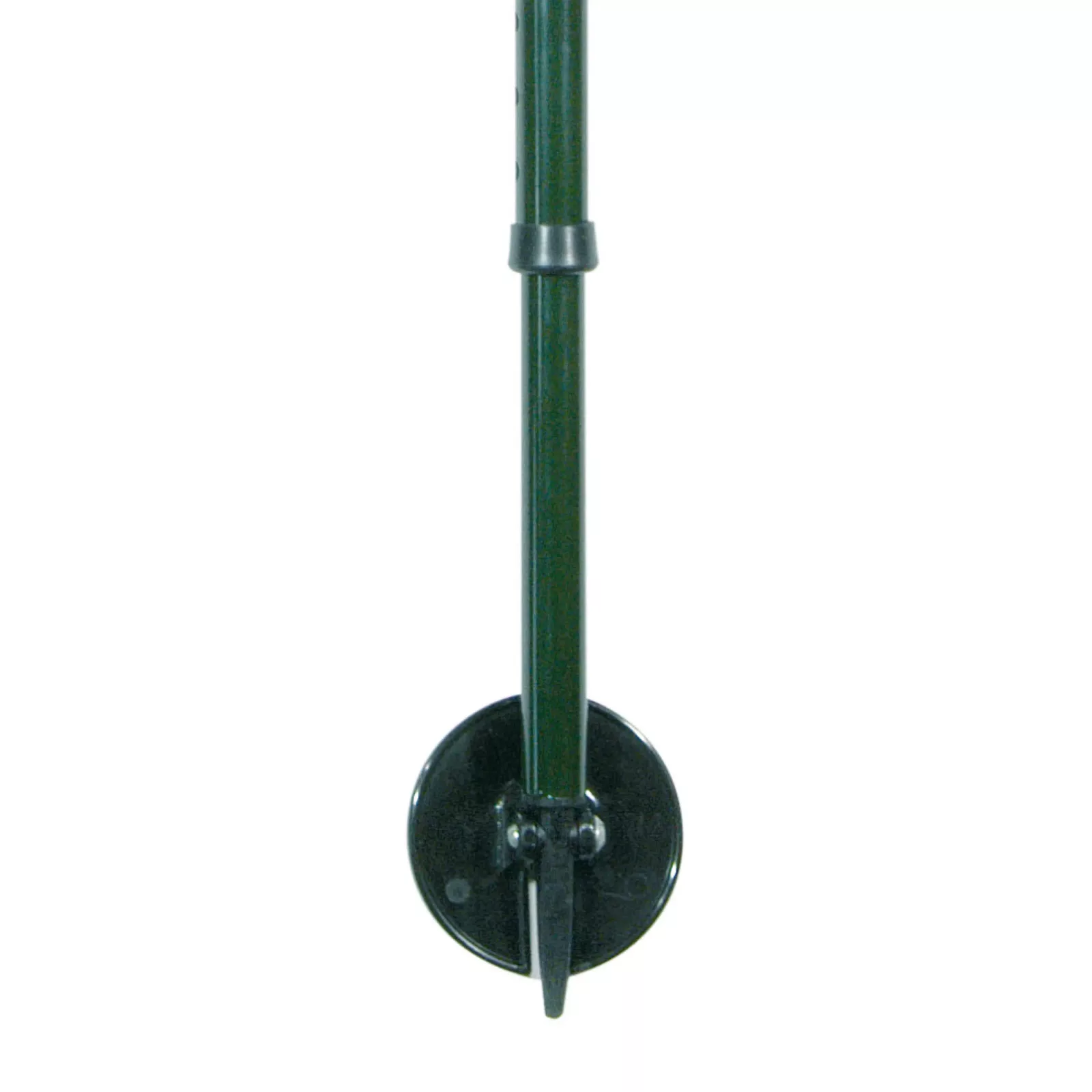 Stabiler Gehstock mit sitz, grün