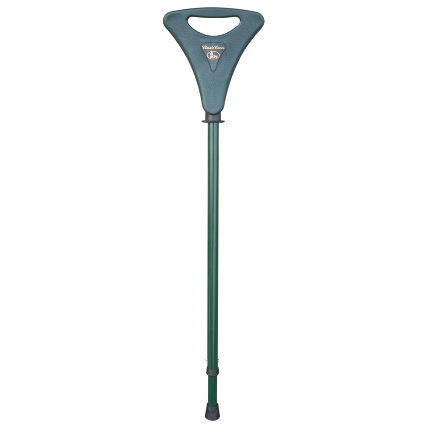 Gehstock mit Sitz „Walker Flipstick“ grün