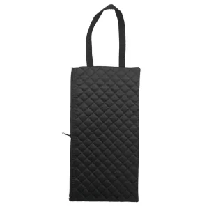Stocktasche, schwarz, gesteppt