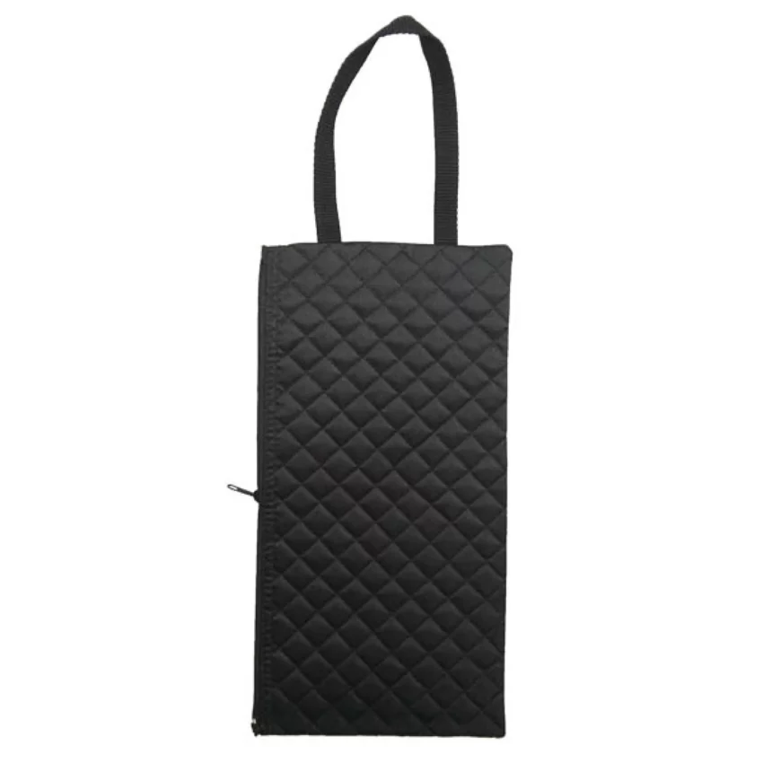 Stocktasche, schwarz, gesteppt