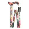 Classic Canes Faltbarer Gehstock – Blumen