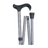 Classic Canes Faltbarer Gehstock – Prince-of-Wales-Karomuster