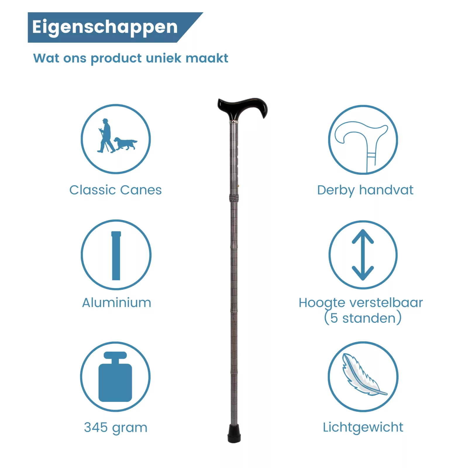 Eigenschaften der Wanderstöcke
