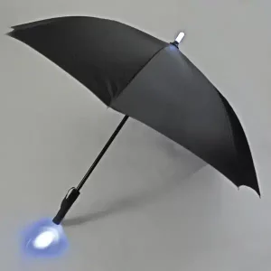 Schirmstock, Regenschirm, LED-Lampe