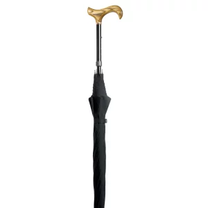 Verstellbarer Schirmstock in Schwarz