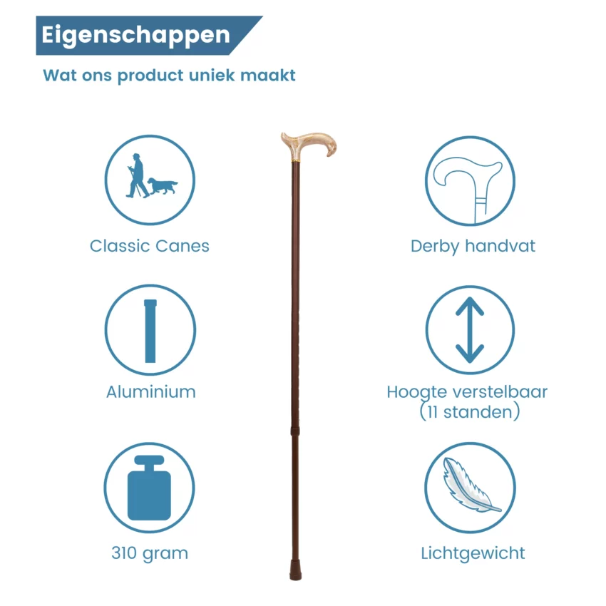 Eigenschaften des Wanderstocks