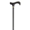 Classic Canes Höhenverstellbarer Gehstock – Schwarz