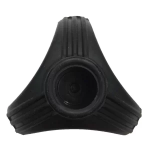 Draufsicht auf den Stock-Gummipuffer-Kopf Typ T 16 mm