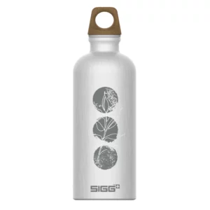 traveller myplanet path Wasserflasche Vorderseite