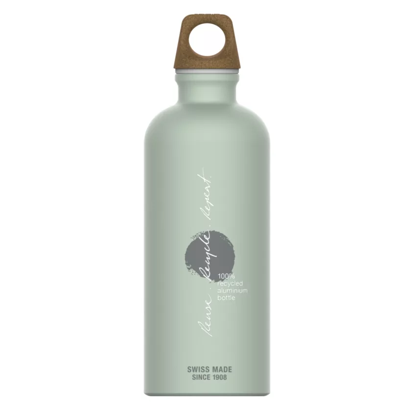Wasserflasche Traveller MyPlanet Repeat grün