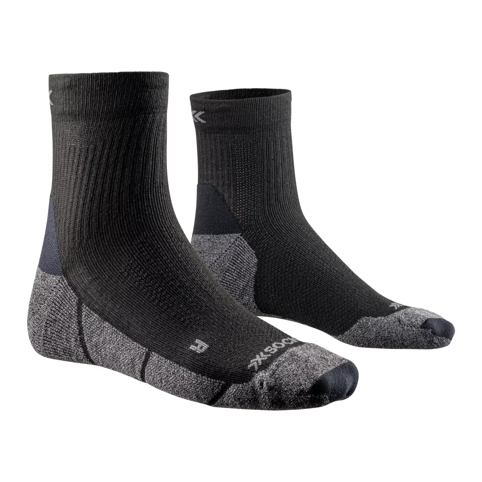 x Socken Socken 45-47 Core Natural Ankle schwarz