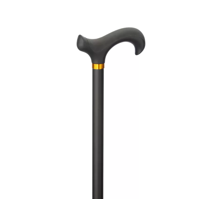 XL Gehstock, verstellbar, Aluminium, schwarz